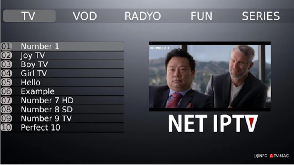 net iptv añadir lista